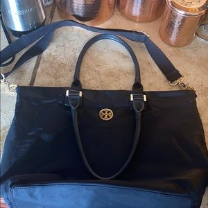 Tory Burch laptop/messenger/tote